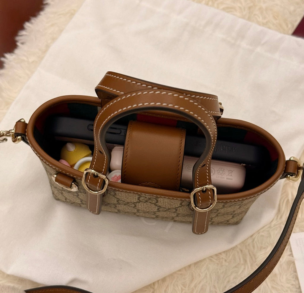 Gucci GG Emblem Mini Tote Bag ¨C 855491