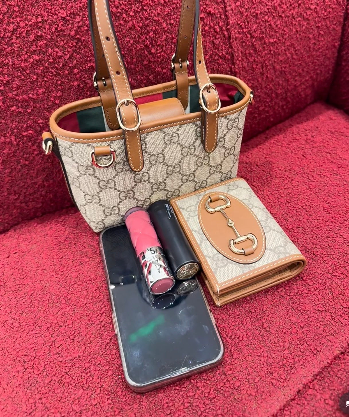 Gucci GG Emblem Mini Tote Bag ¨C 855491