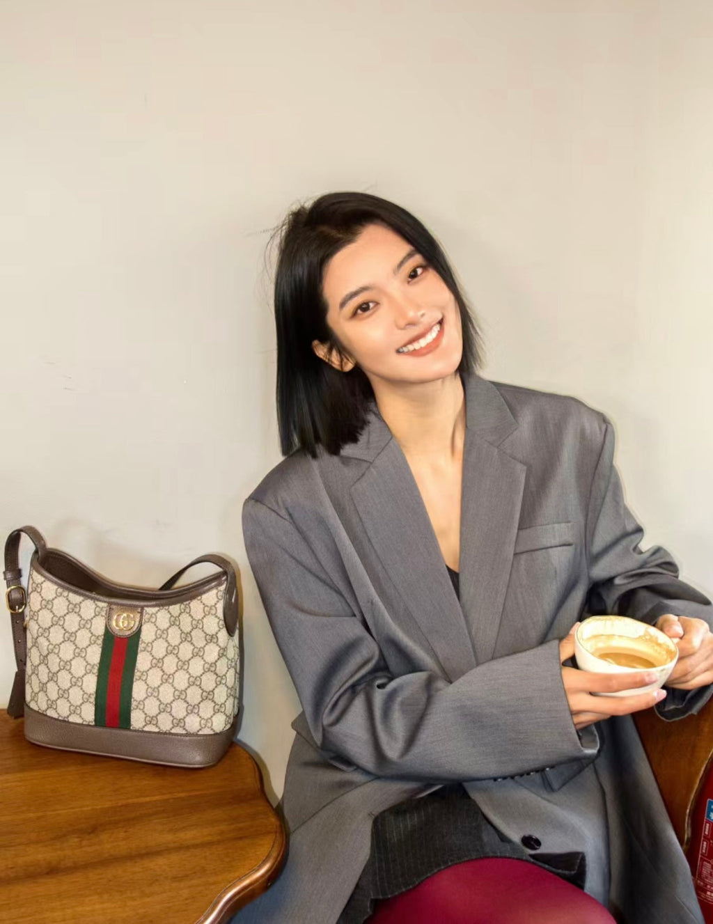 Gucci Ophidia GG Supreme Bucket Bag ¨C 781402
