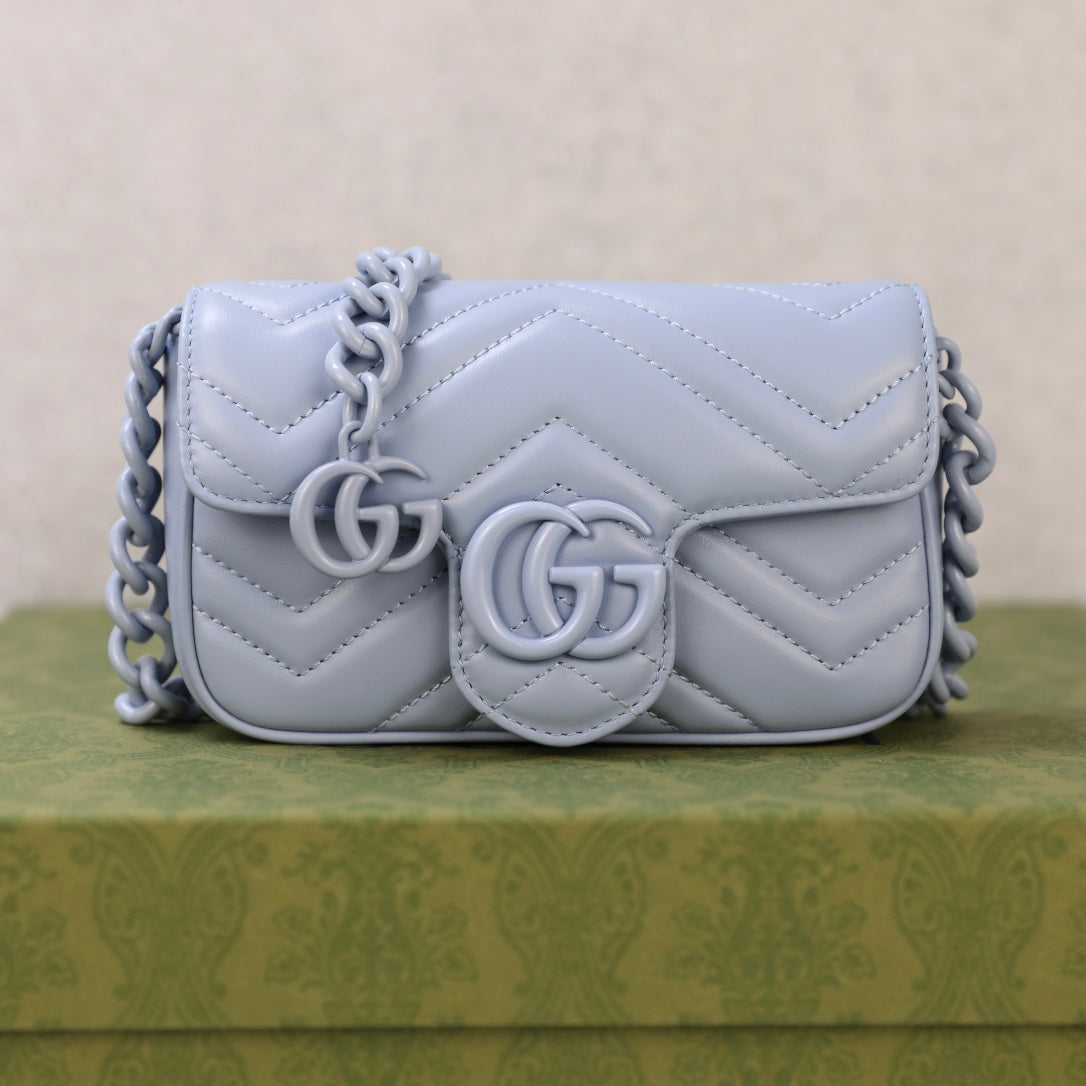 Gucci GG Marmont Macaron Nano Shoulder Bag ¨C 699757