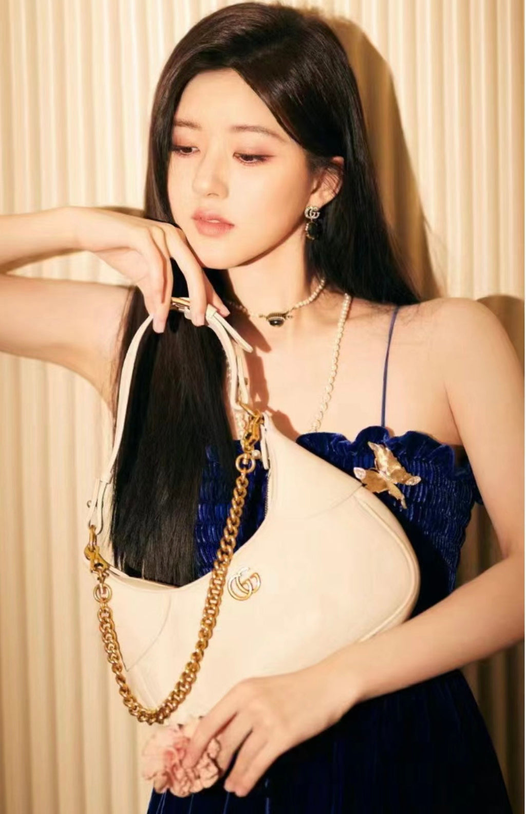 Gucci GG Aphrodite Crescent Shoulder Bag ¨C 731817