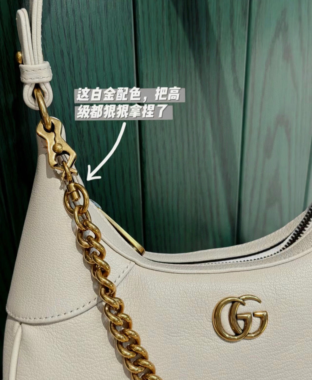 Gucci GG Aphrodite Crescent Shoulder Bag ¨C 731817