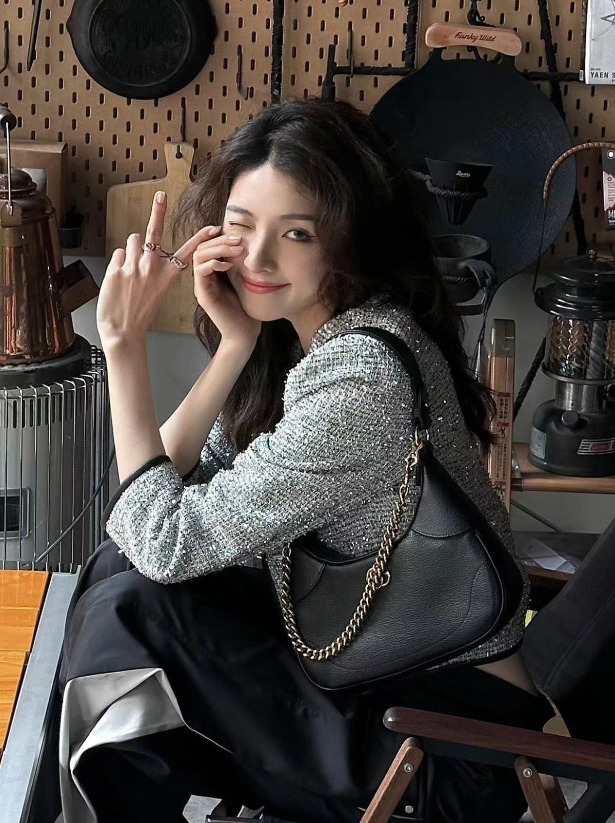 Gucci GG Aphrodite Crescent Shoulder Bag ¨C 731817
