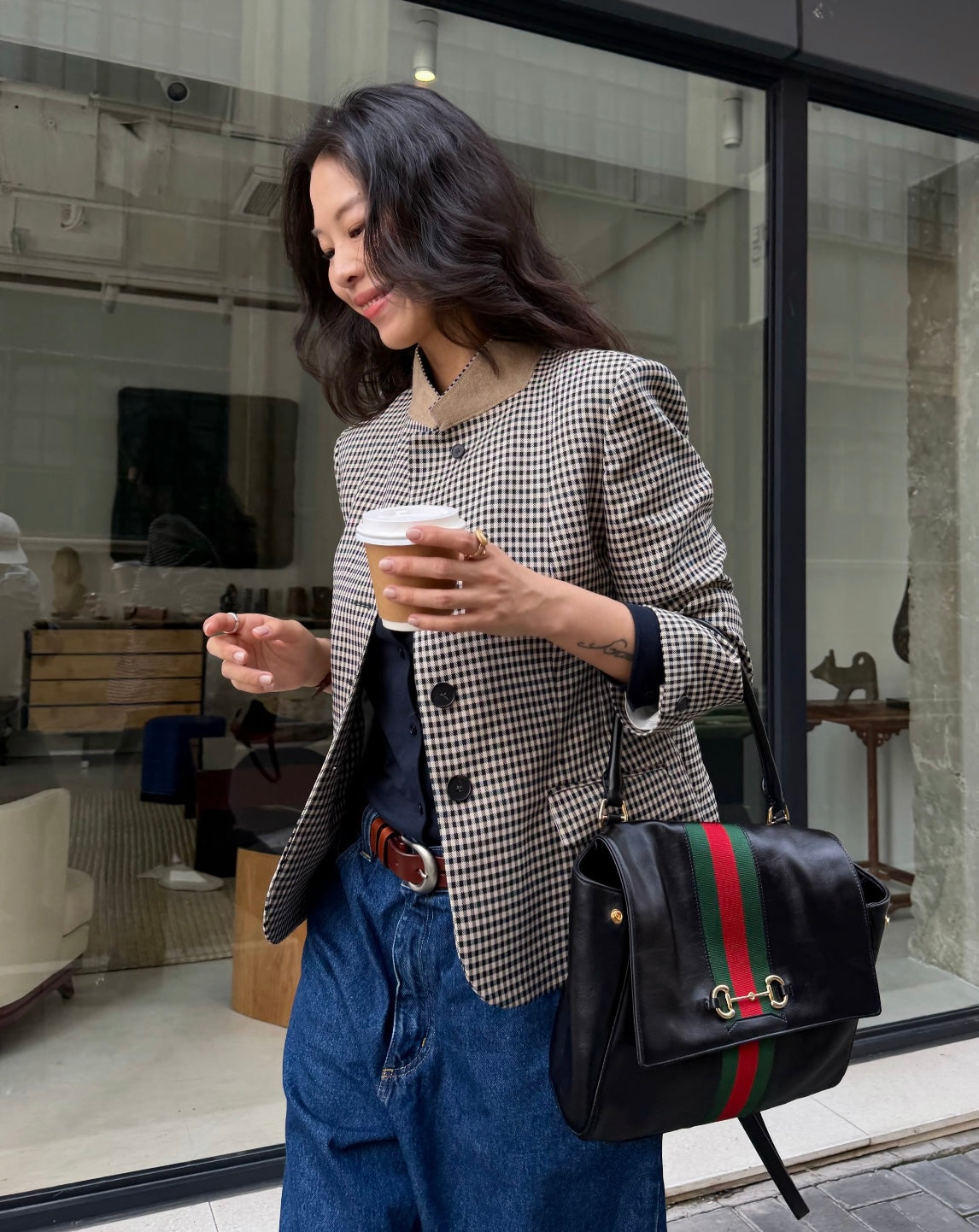 Gucci GG Paparazzo Medium Handbag ¨C 875018