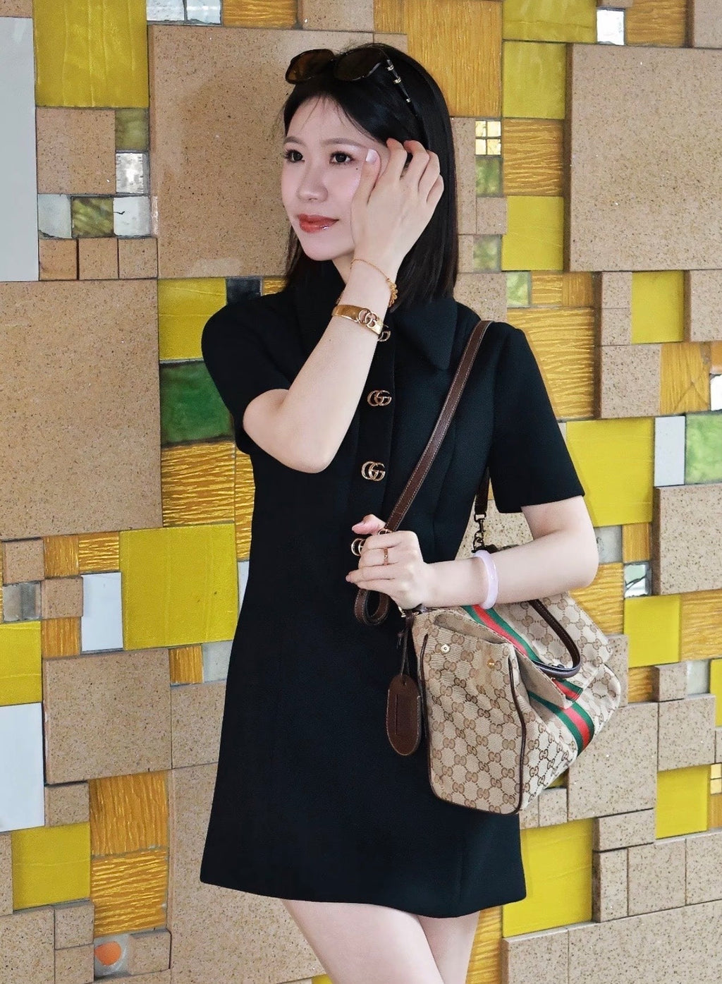 Gucci GG Paparazzo Medium Handbag ¨C 875018
