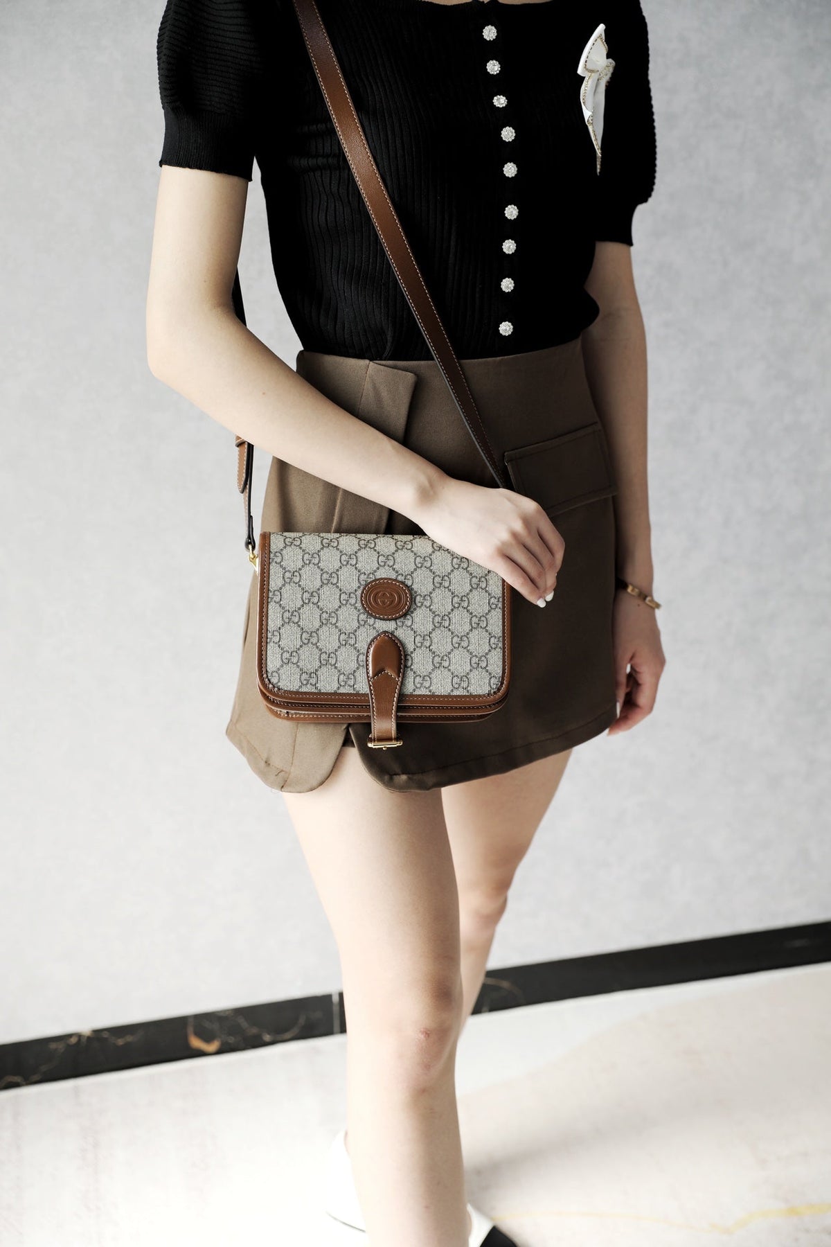 Gucci GG Retro Small Messenger Bag ¨C 671620