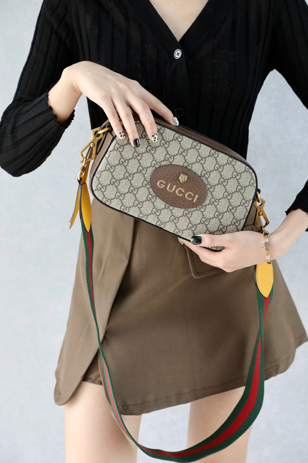 Gucci Neo Vintage Tiger Head Shoulder Bag ¨C 476466