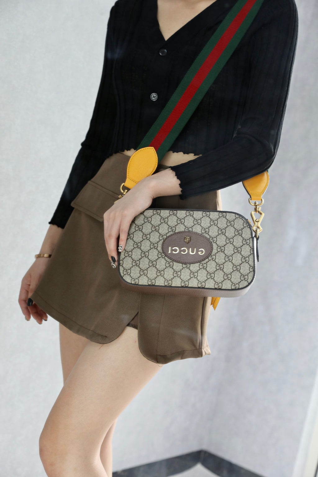 Gucci Neo Vintage Tiger Head Shoulder Bag ¨C 476466