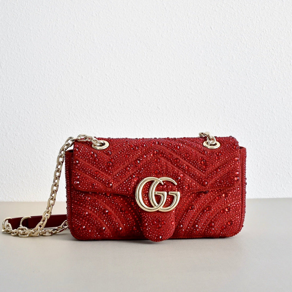Gucci GG Marmont Crystal Shoulder Bag ¨C 837280
