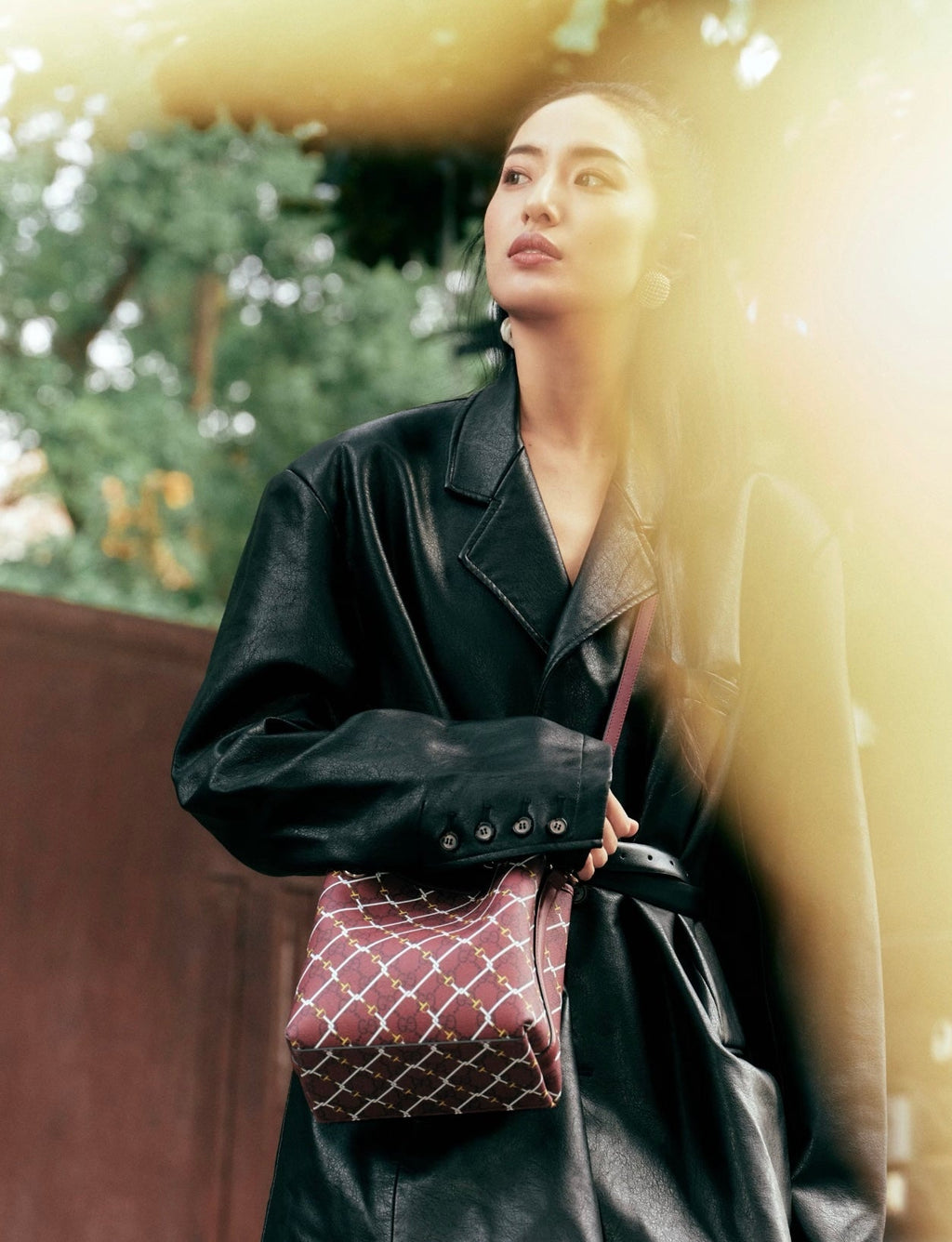 Gucci GG Emblem Bucket Bag ¨C 815118