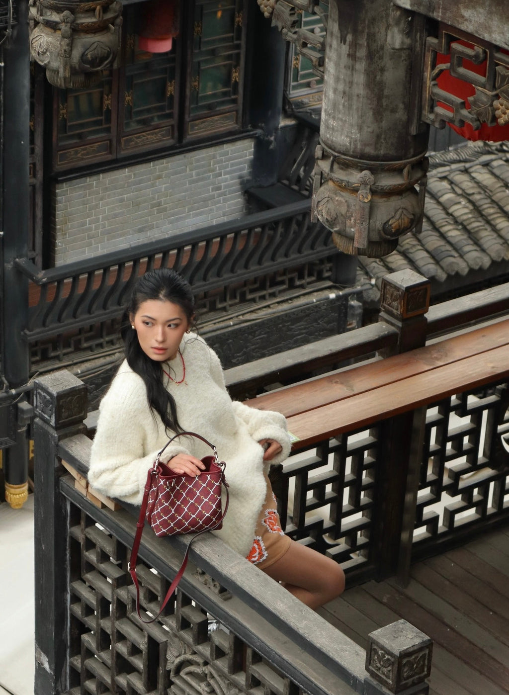 Gucci GG Emblem Bucket Bag ¨C 815118