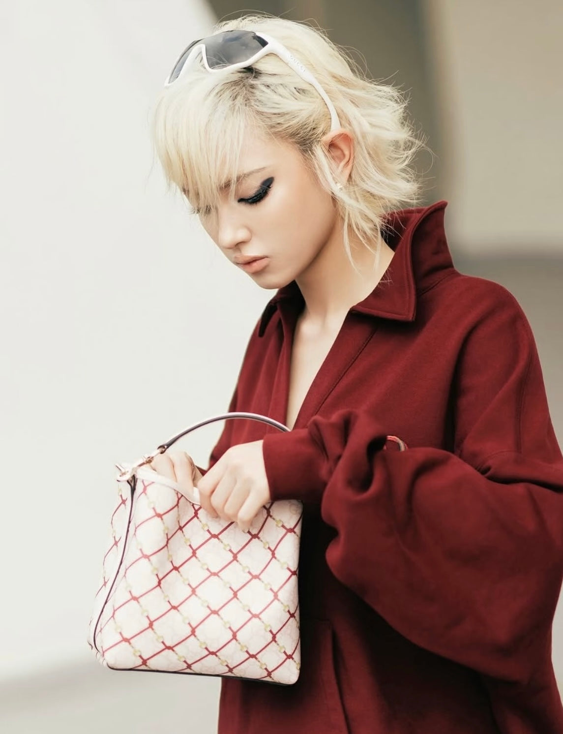 Gucci GG Emblem Bucket Bag ¨C 815118
