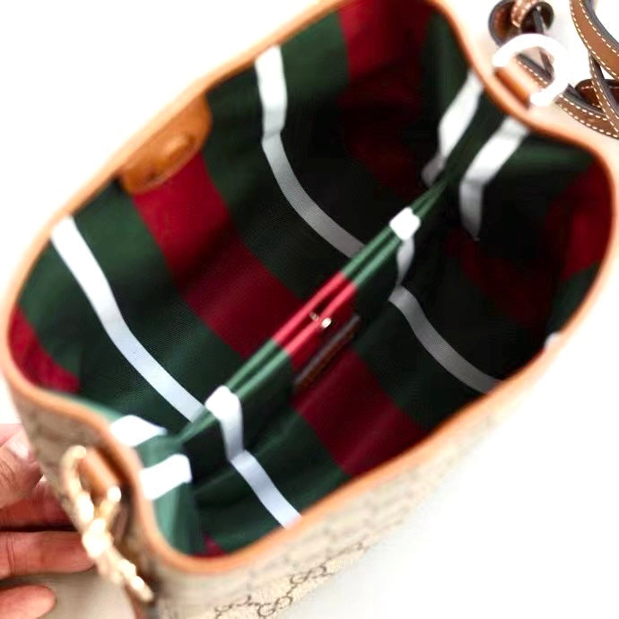 Gucci GG Emblem Bucket Bag ¨C 815118