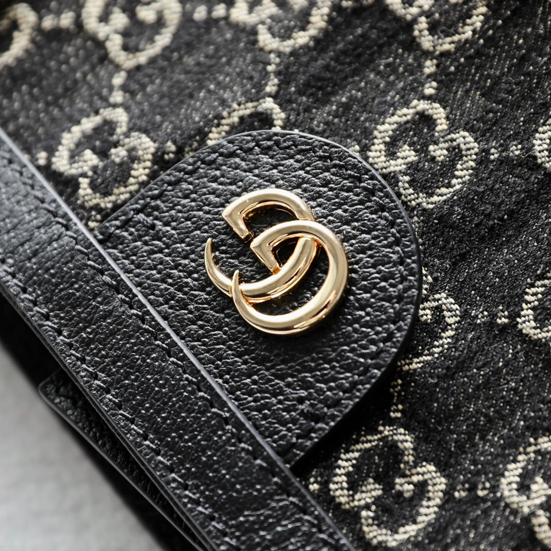 Gucci Black Denim Shopping Bag ¨C 631685