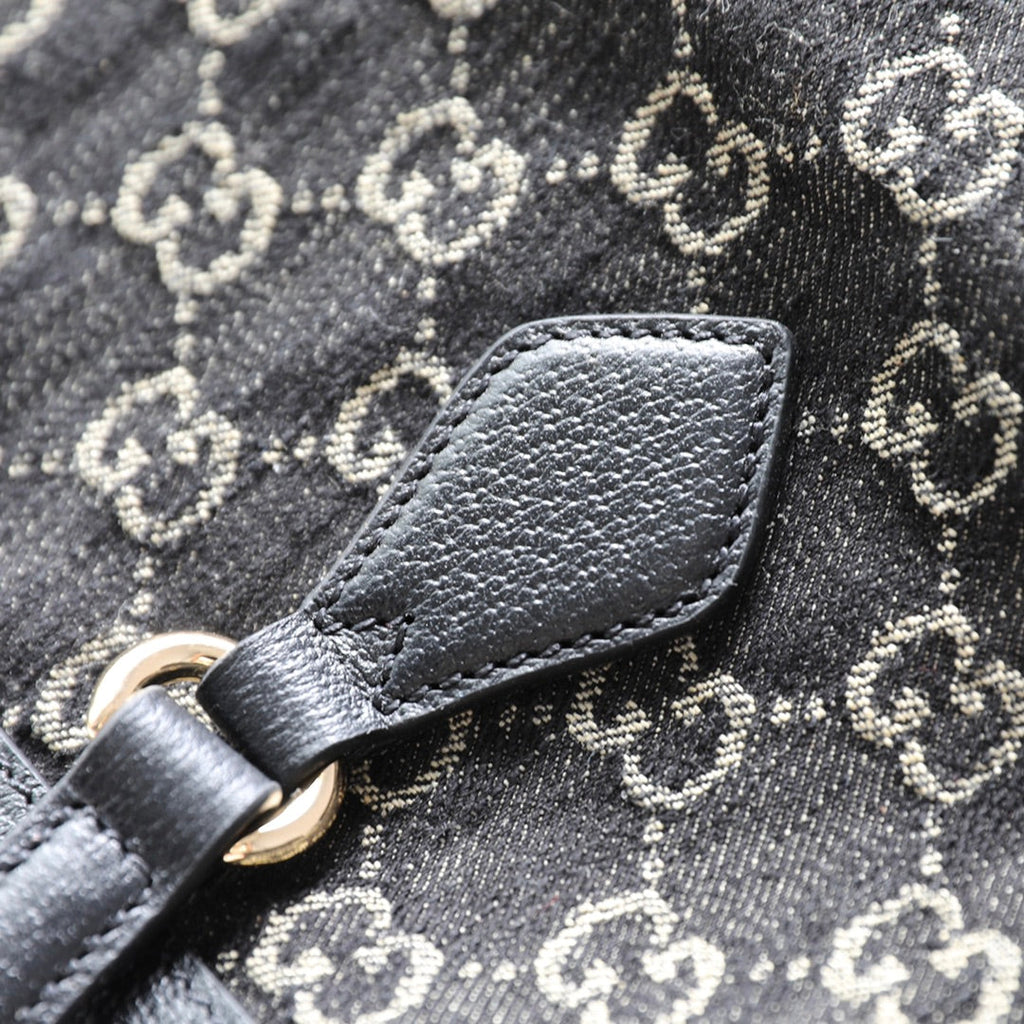 Gucci Black Denim Shopping Bag ¨C 631685