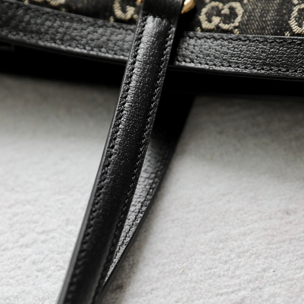 Gucci Black Denim Shopping Bag ¨C 631685