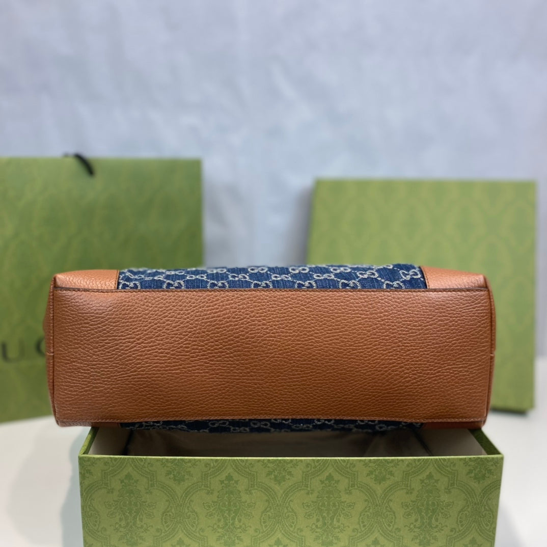 Gucci Black Denim Shopping Bag ¨C 631685