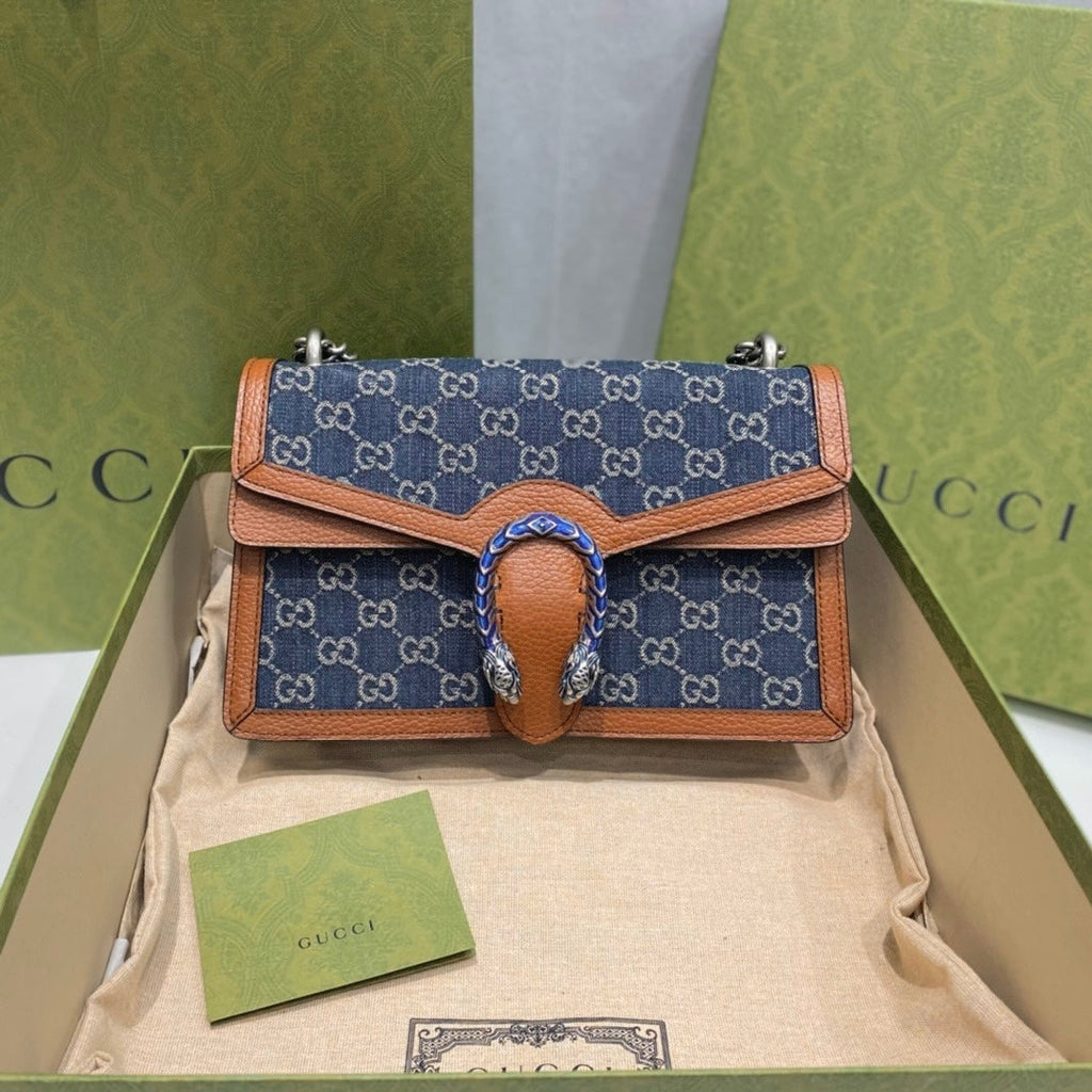 Gucci Dionysus Medium Denim Shoulder Bag ¨C 400249