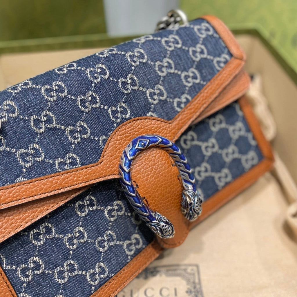 Gucci Dionysus Medium Denim Shoulder Bag ¨C 400249