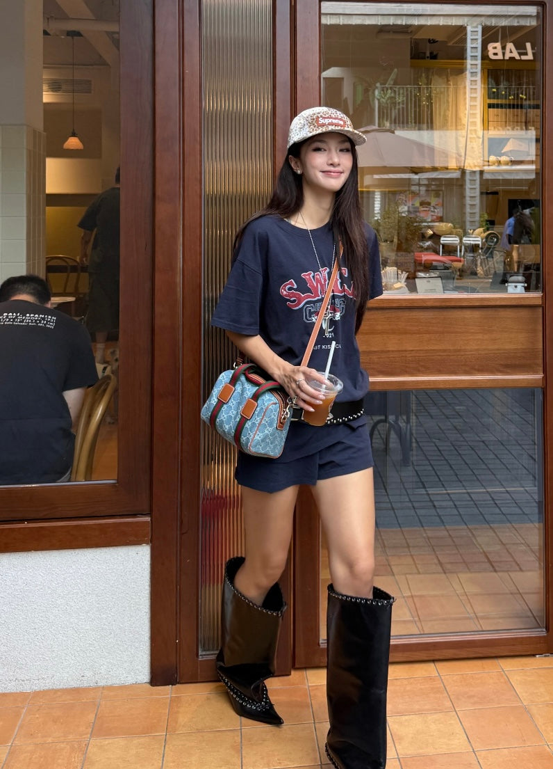 Gucci Ophidia Denim Web Pillow Bag ¨C 859975