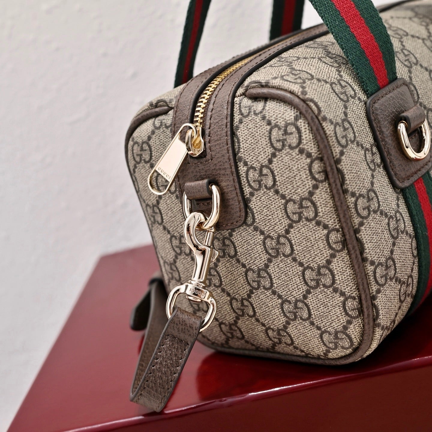 Gucci Ophidia Denim Web Pillow Bag ¨C 859975