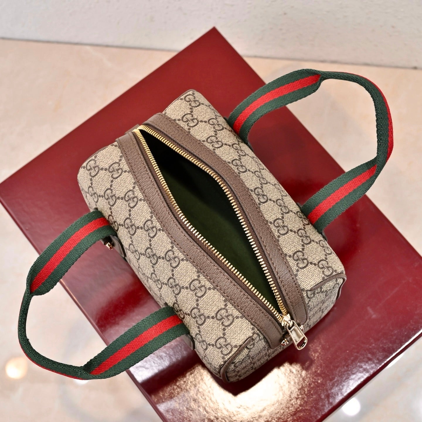 Gucci Ophidia Denim Web Pillow Bag ¨C 859975