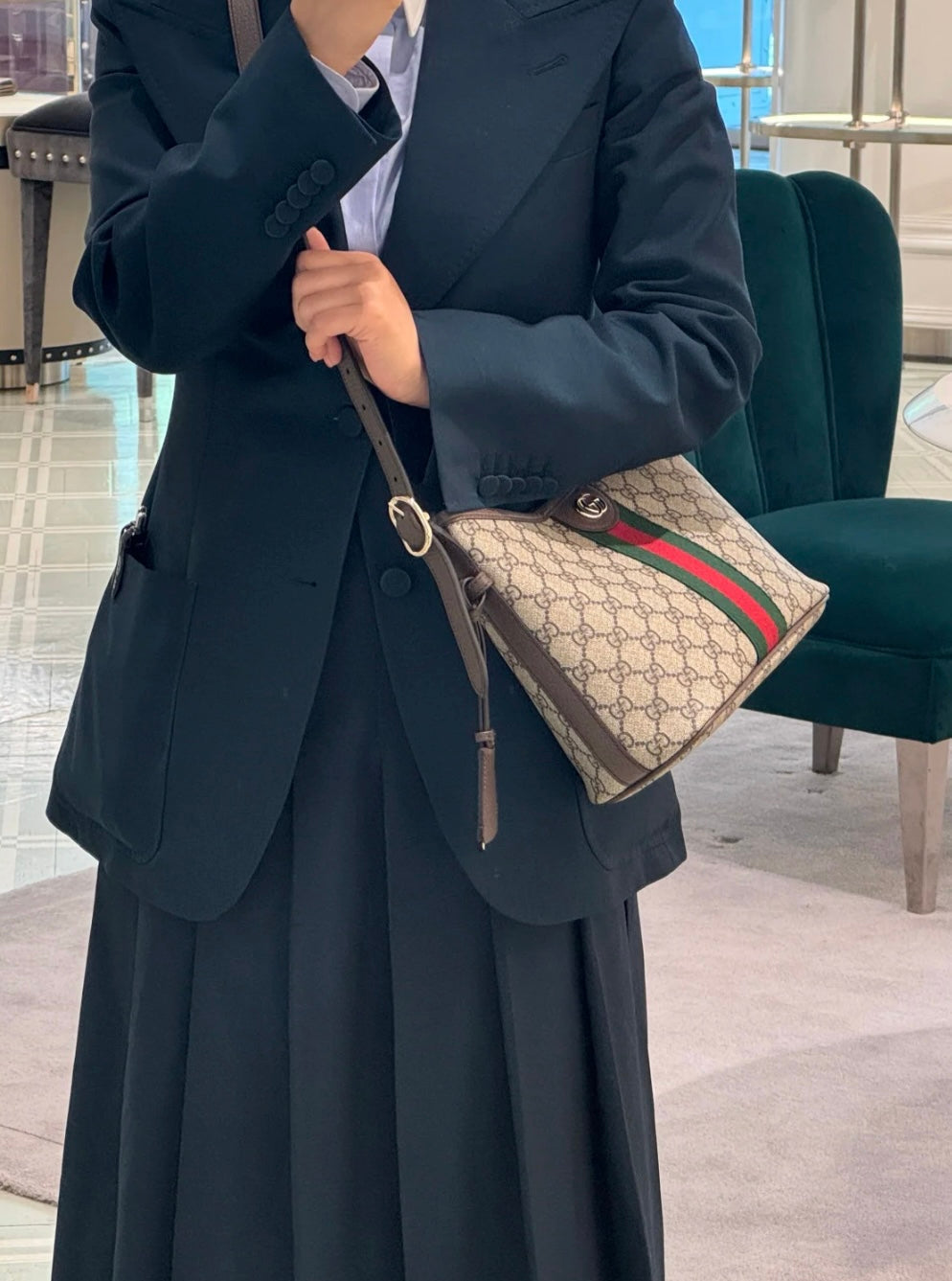 Gucci Ophidia Small Shoulder Bag ¨C 836872