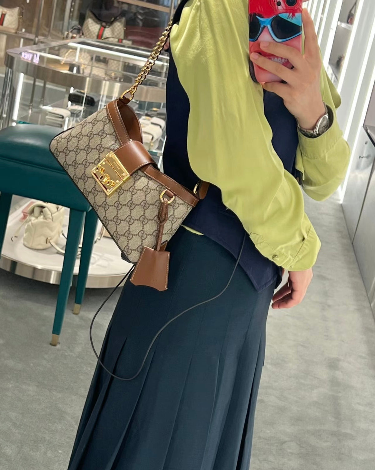 Gucci Padlock Underarm Bag ¨C 811705