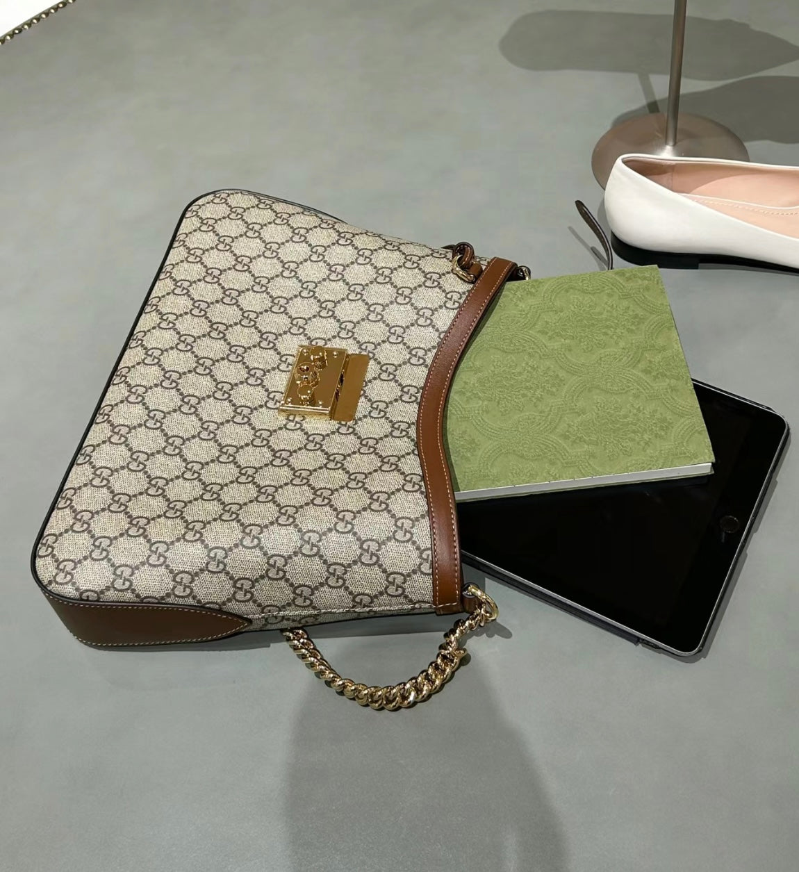 Gucci GG Padlock Shoulder Bag ¨C 795113