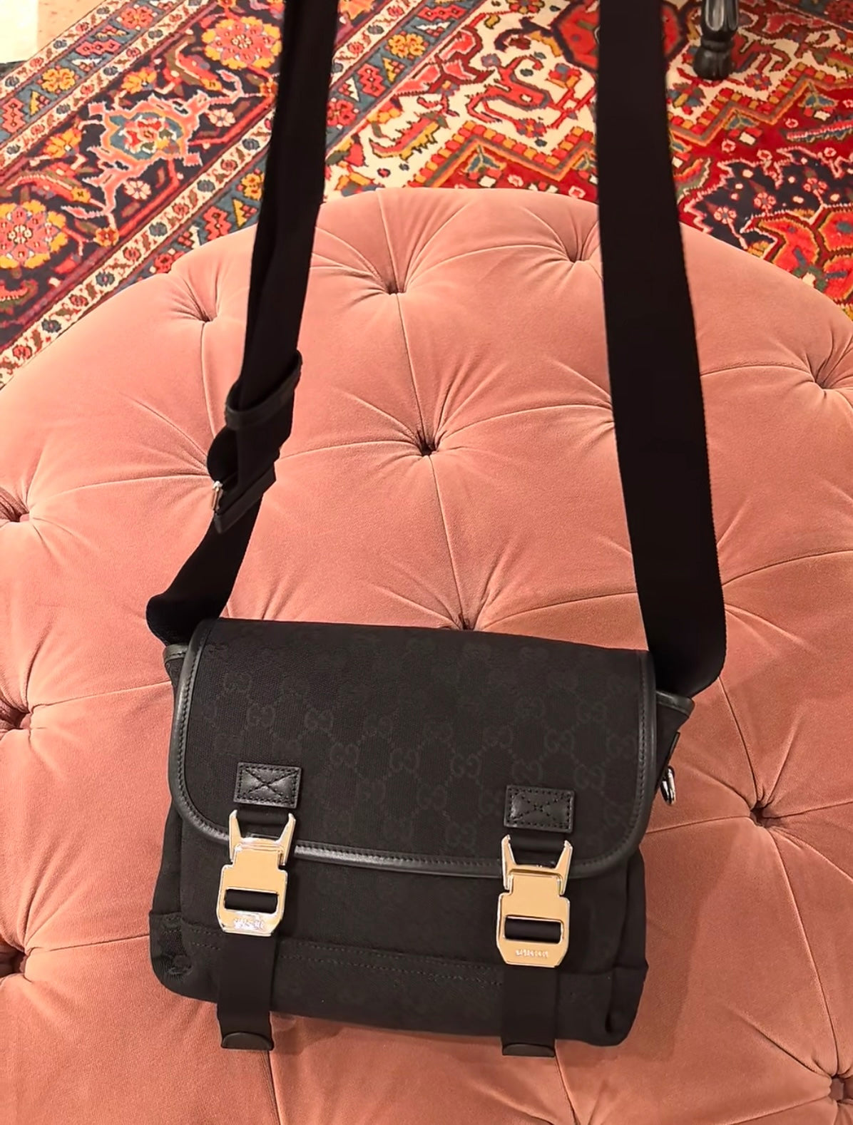 Gucci GG Canvas Small Crossbody Bag ¨C 854745