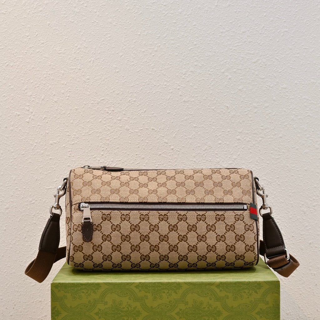 Gucci GG Canvas Boston Crossbody Bag ¨C 834455