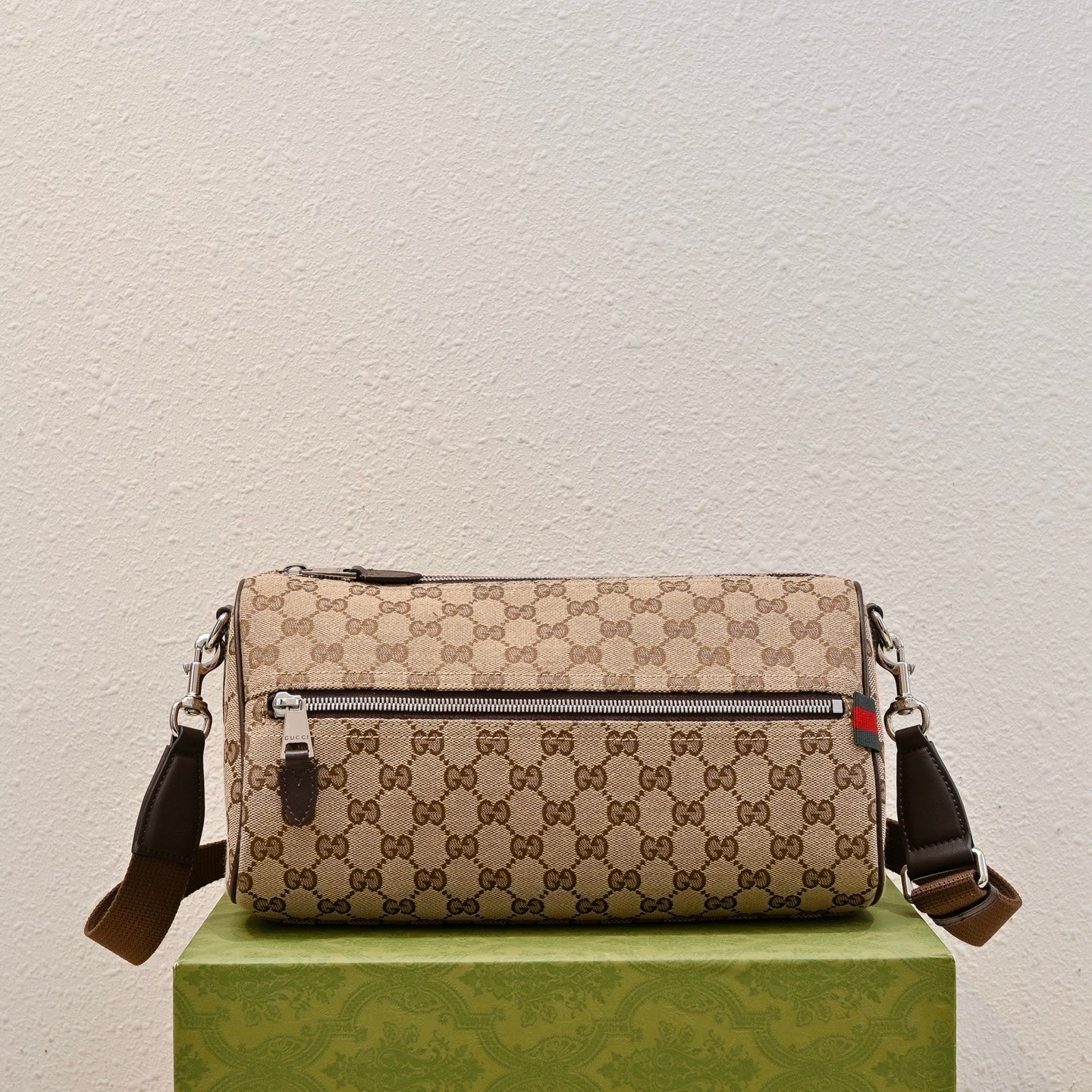 Gucci GG Canvas Boston Crossbody Bag ¨C 834455