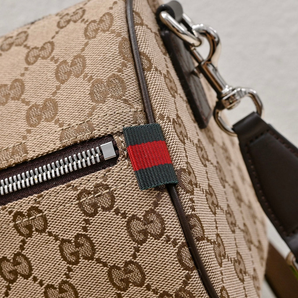 Gucci GG Canvas Boston Crossbody Bag ¨C 834455