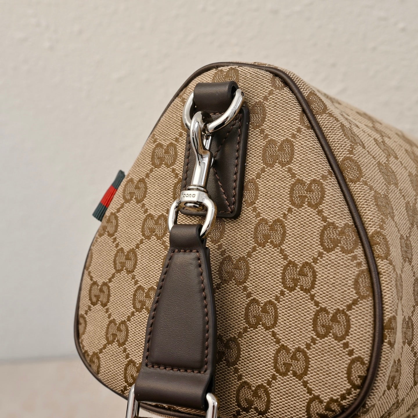 Gucci GG Canvas Boston Crossbody Bag ¨C 834455