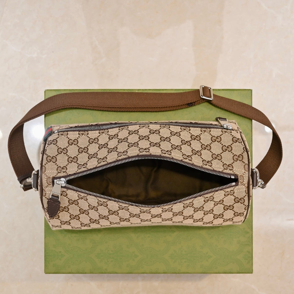 Gucci GG Canvas Boston Crossbody Bag ¨C 834455