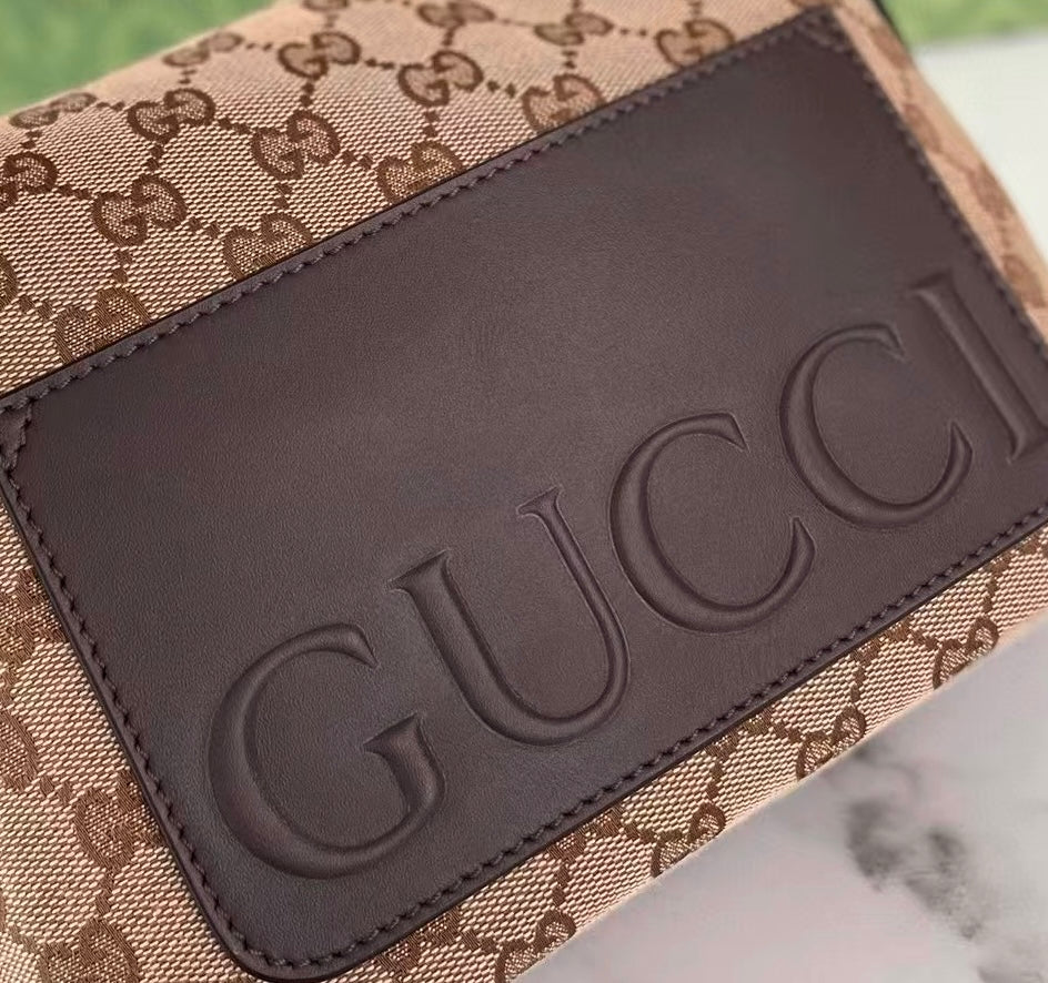 Gucci GG Canvas Small Top Handle Crossbody Bag ¨C 821617