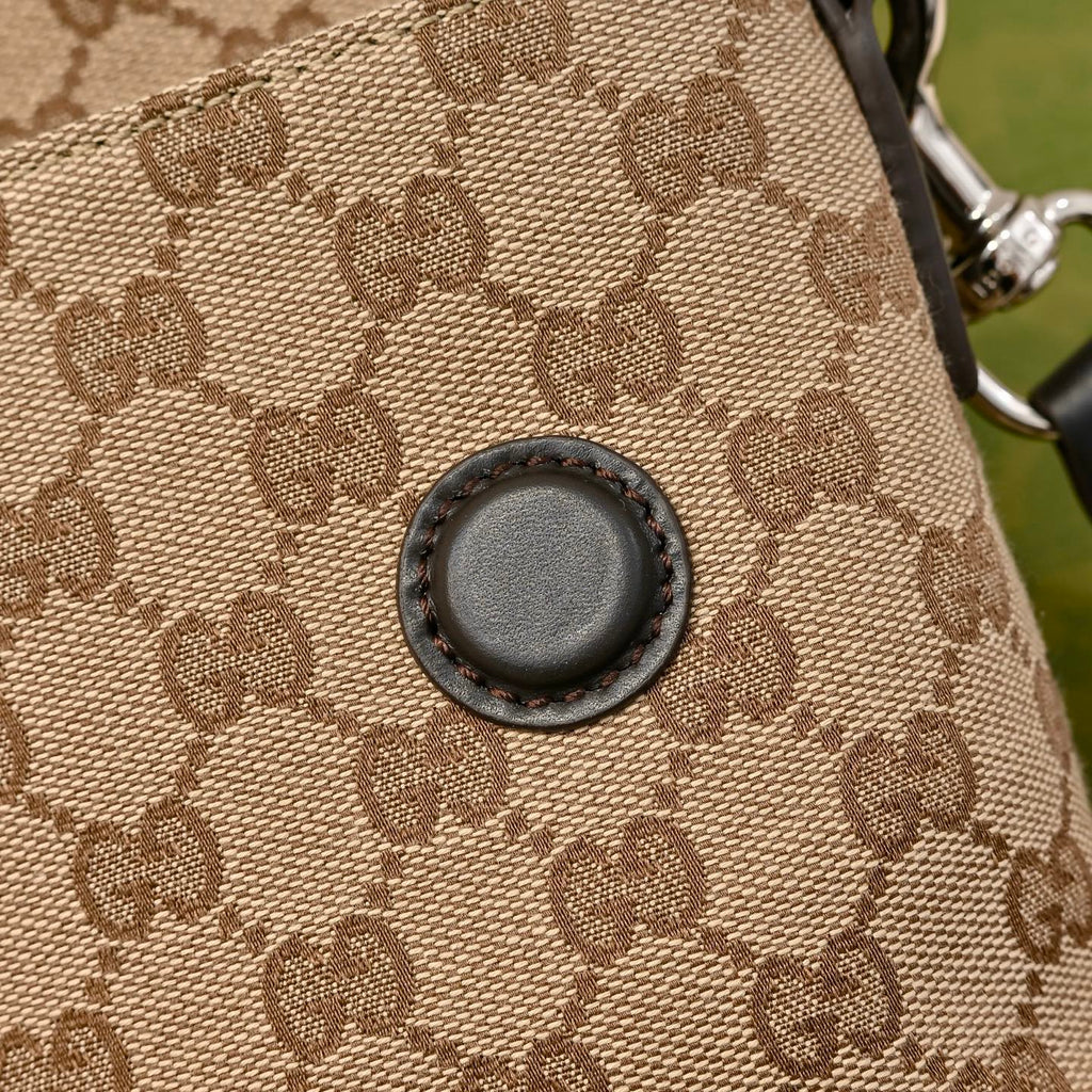 Gucci GG Canvas Small Top Handle Crossbody Bag ¨C 821617