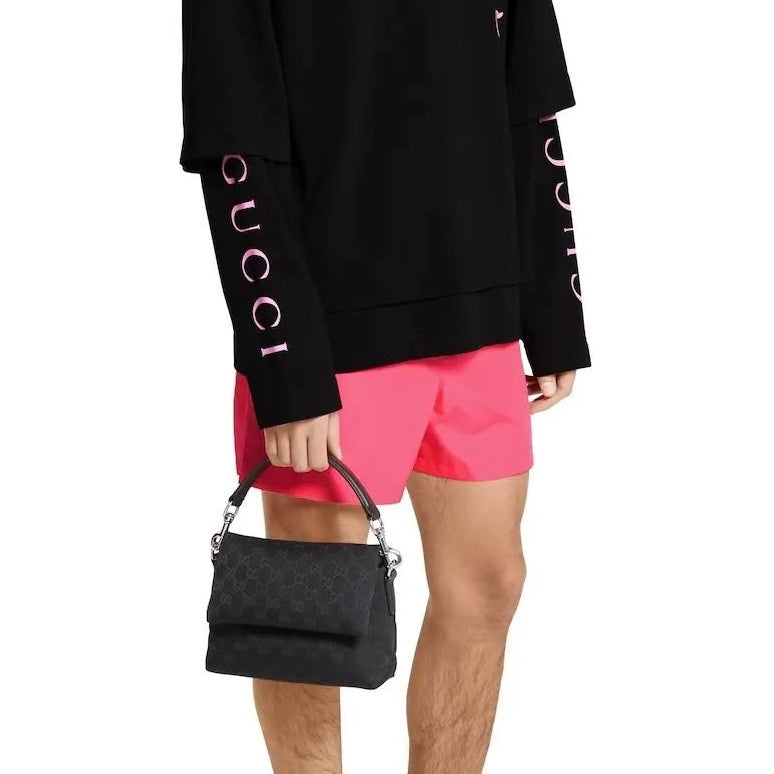 Gucci GG Canvas Small Top Handle Crossbody Bag ¨C 821617