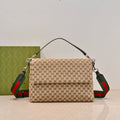 Gucci GG Canvas Large Top Handle Crossbody Bag ¨C 821616