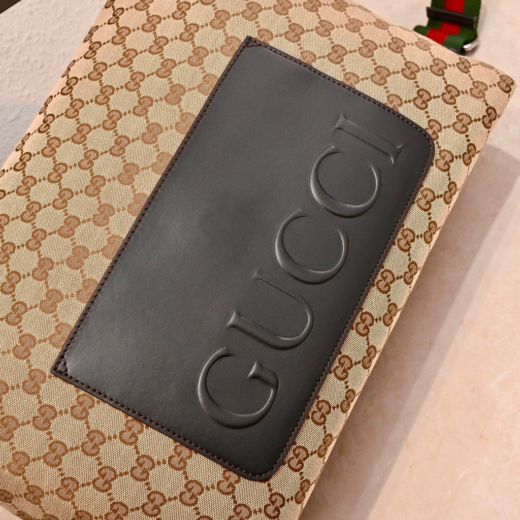 Gucci GG Canvas Large Top Handle Crossbody Bag ¨C 821616